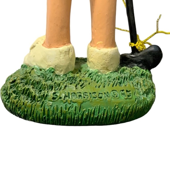 Vintage House of Lloyd Saturday Golf Woman Figurine Sculpture Weekday Women 8 in - Picture 11 of 16